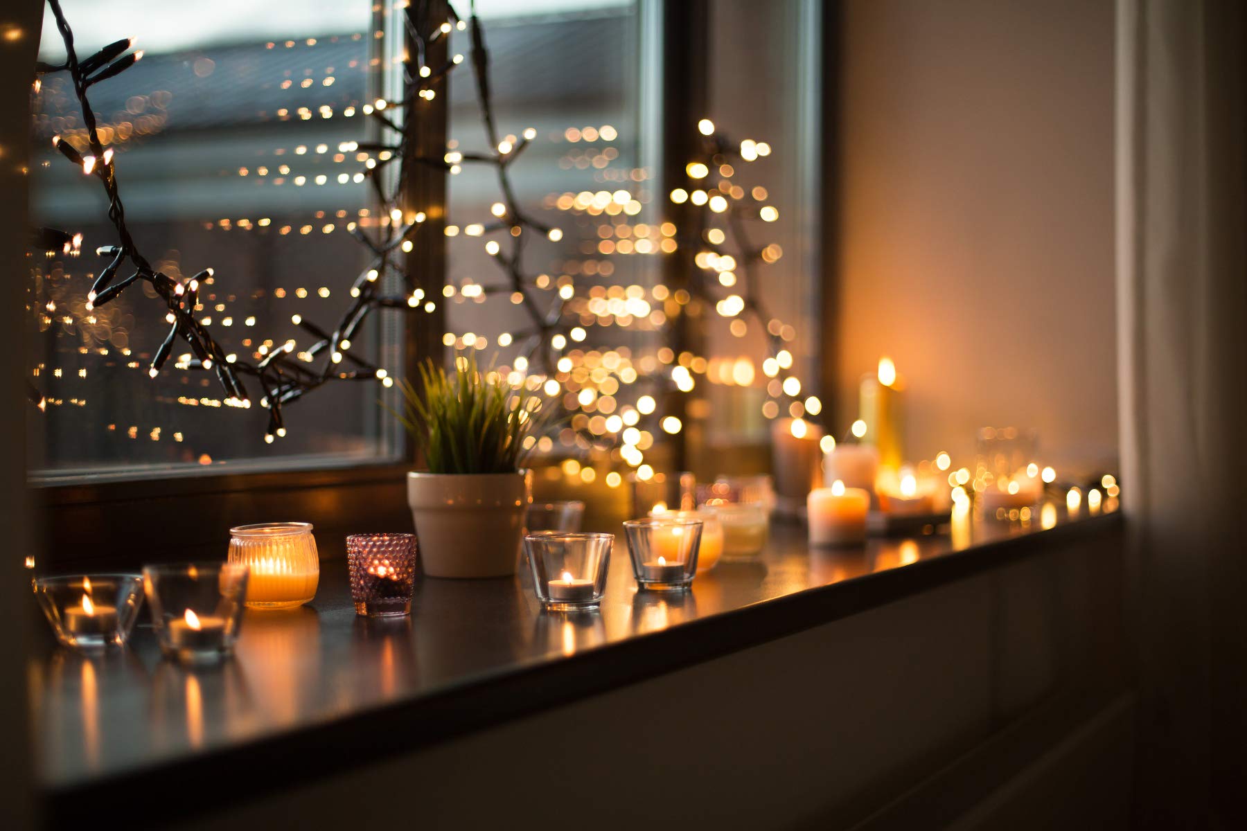 eacommerce, Serie Luci Natale Micro LED, 6W 31V, Bianco Caldo/Ghiaccio, Catena Luminosa Esterno Interno, Giochi Luce Memory, Filo Flessibile, Illuminazione Decorativa Festiva (Luce Fredda, 3000 Led)
