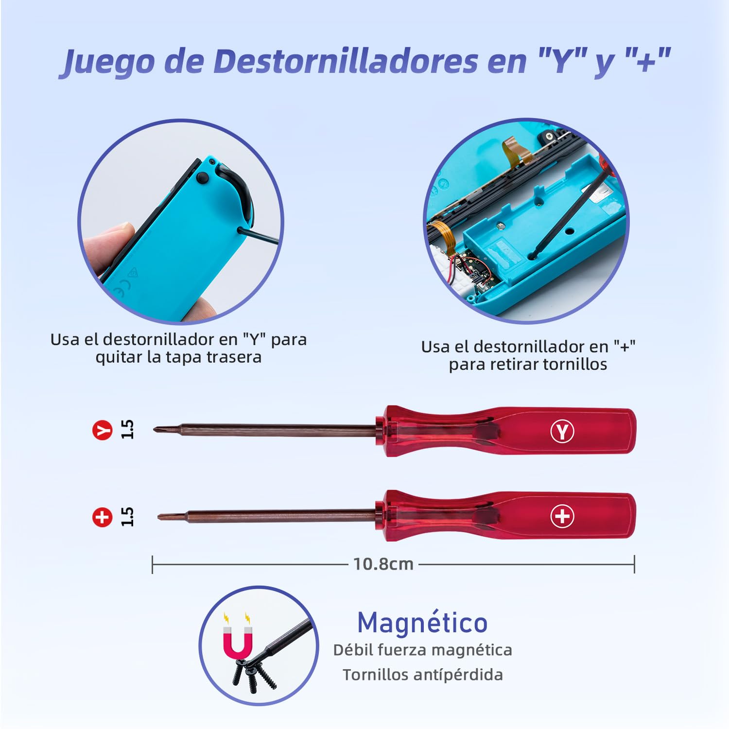 Switch Joystick Reemplazo TMR 3D Analog Joycon para NS Switch/Switch OLED Joycon/Switch Lite con Kit de Herramientas de Reparación - Pas pour Switch 2