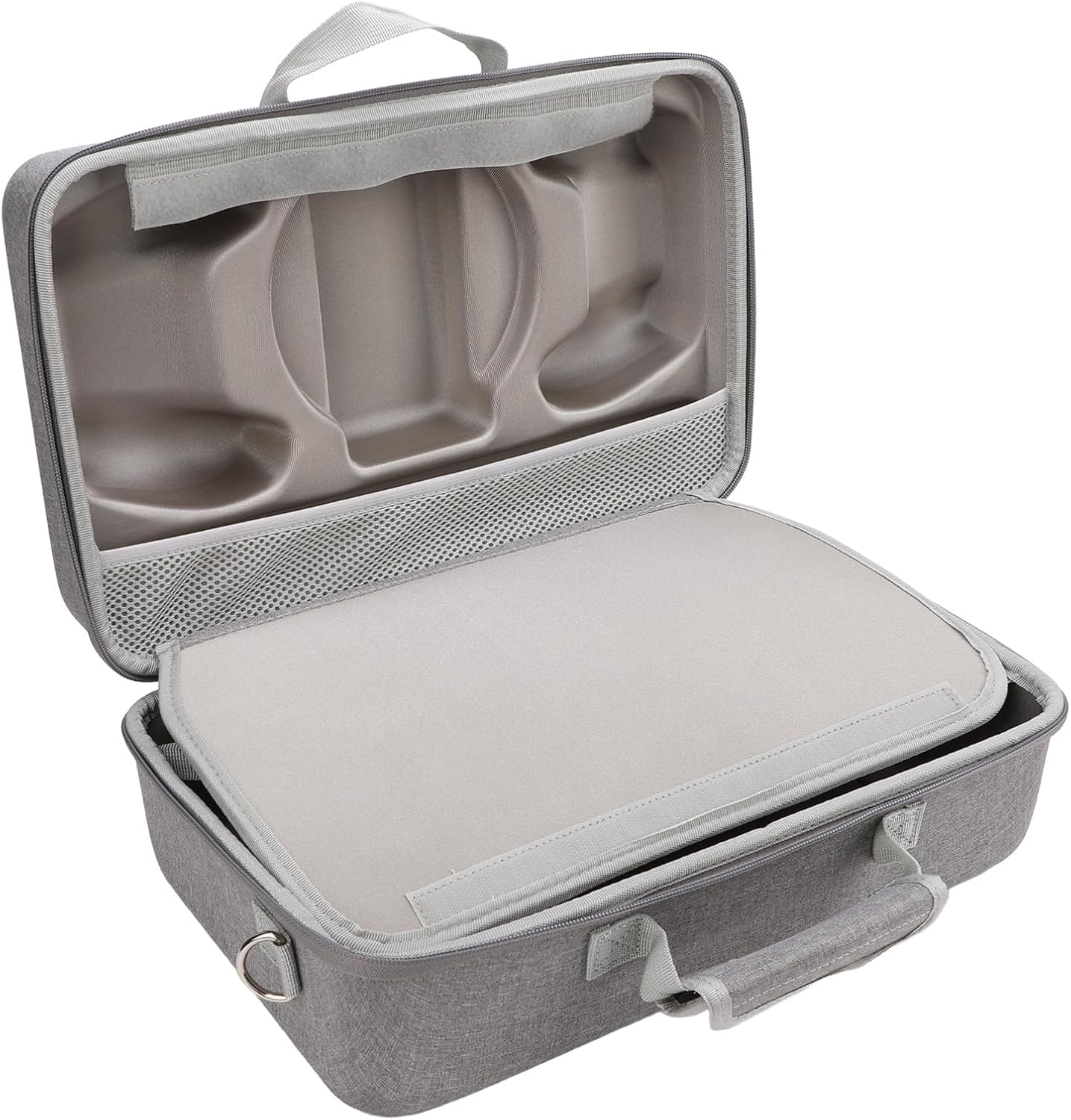 EBTOOLS ゲームギア、コントローラー、アクセサリー、耐衝撃トラベルバッグを収納できる大容量のポータブルハードシェルコンソールキ