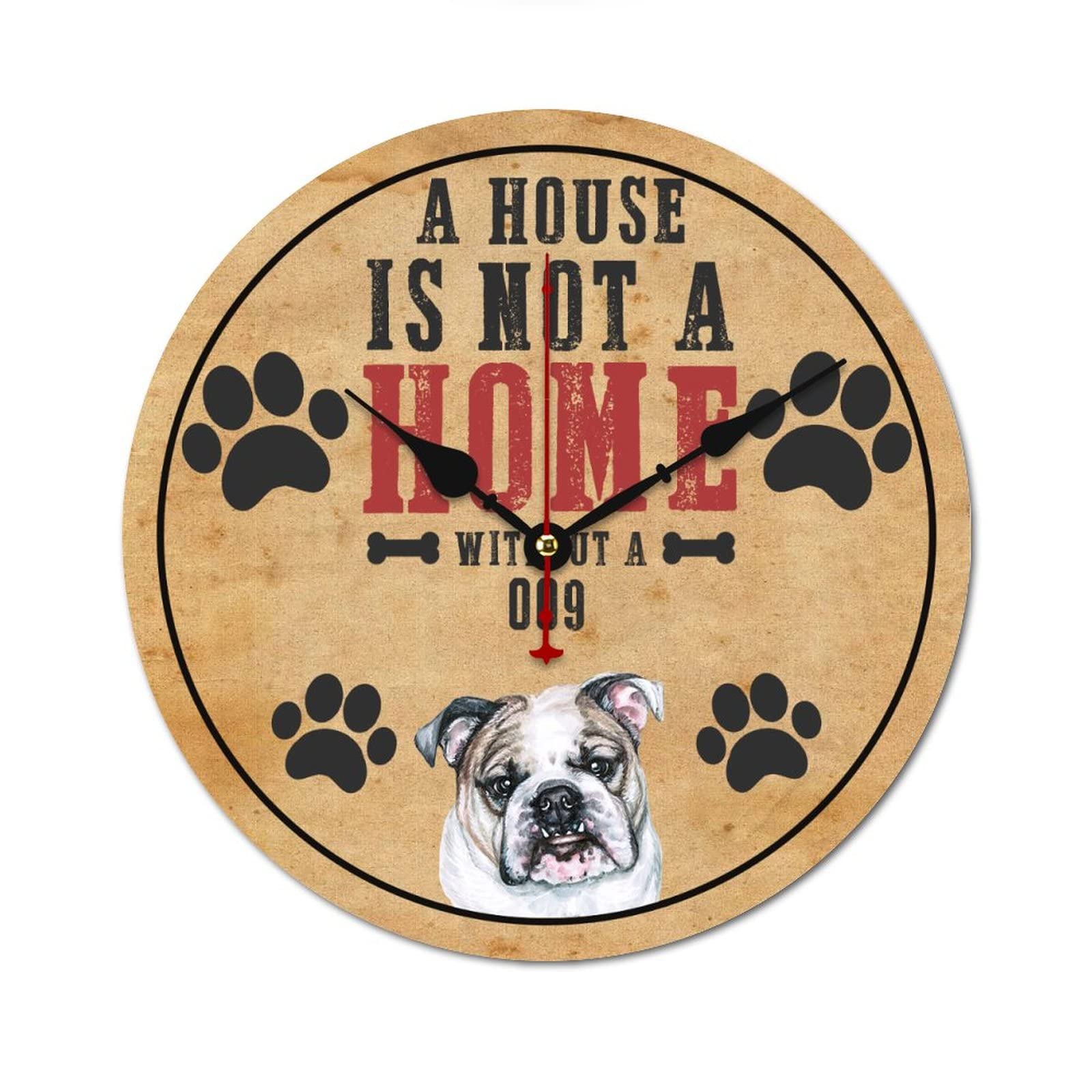 Horloge murale silencieuse pour supprimer le tic-tac du salon