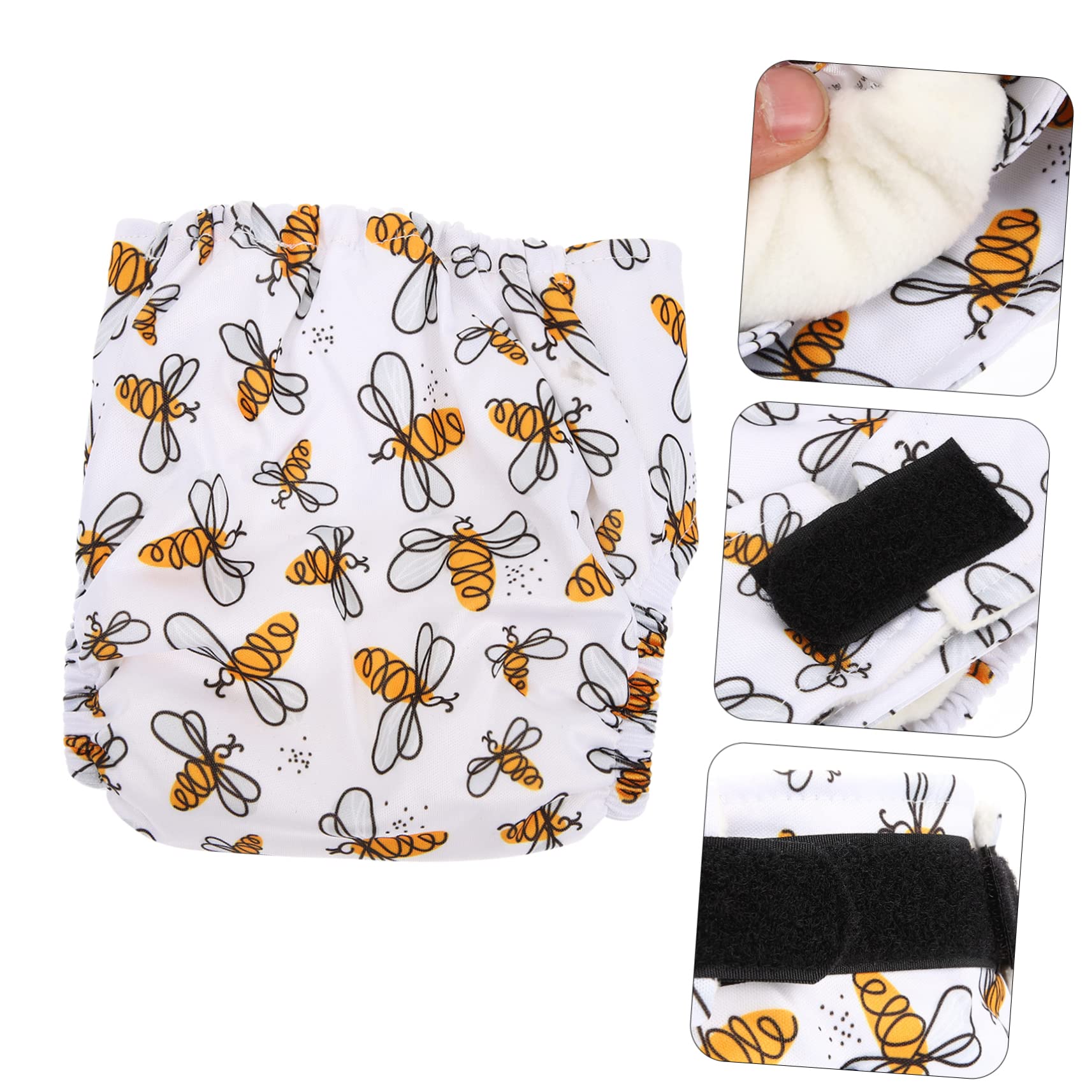 ifundom Lot De 5 Couches Lavables En Coton Réutilisables Pour Bébé Design Élégant Et Confortable