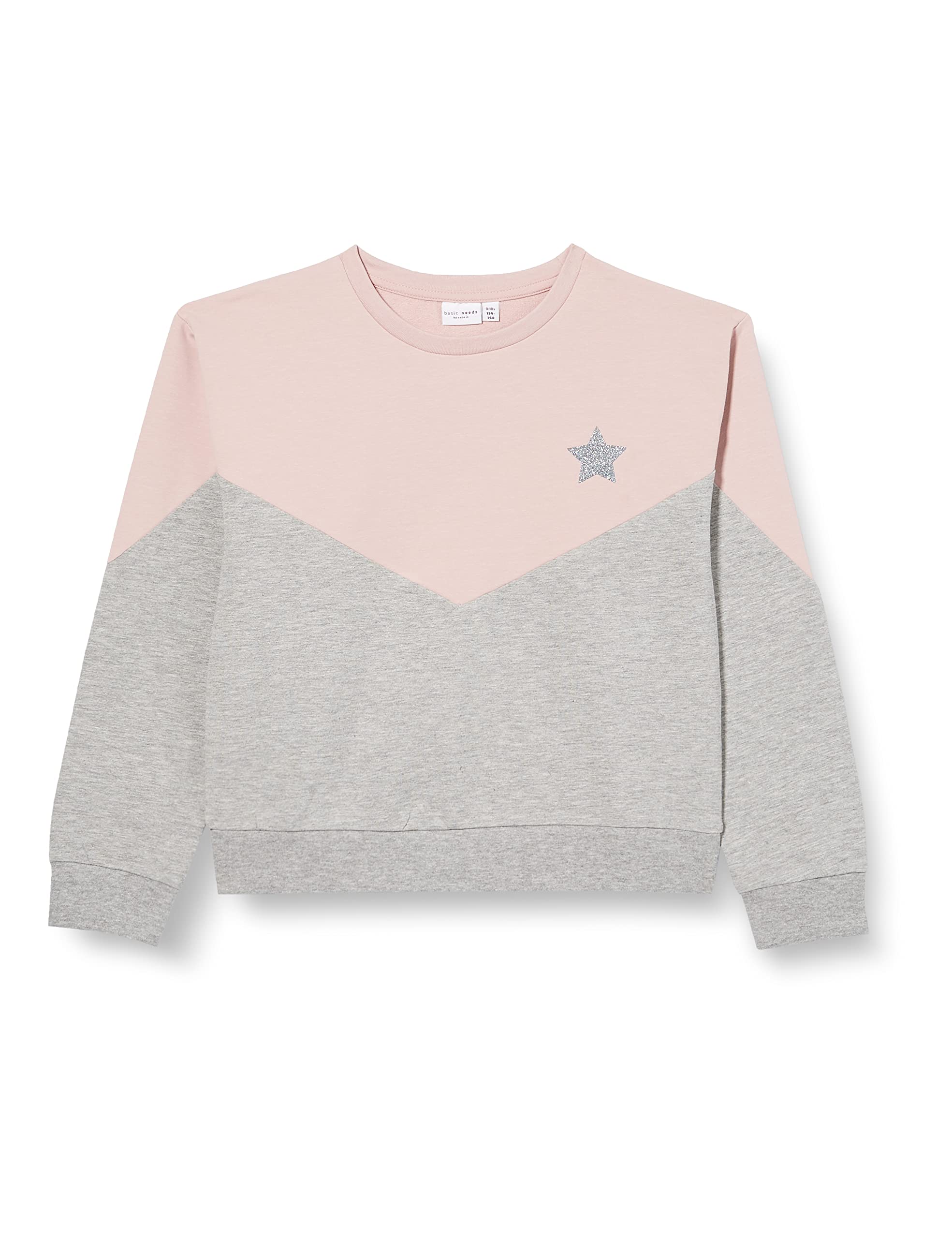name itGirl's Vibba Long-Sleeve Boxy Sweatshirt