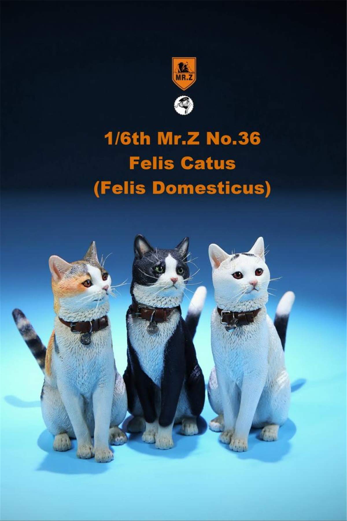 Amazon.com: Lana Toys 1:6 Scale Domestic Cat Felis Model Resin 