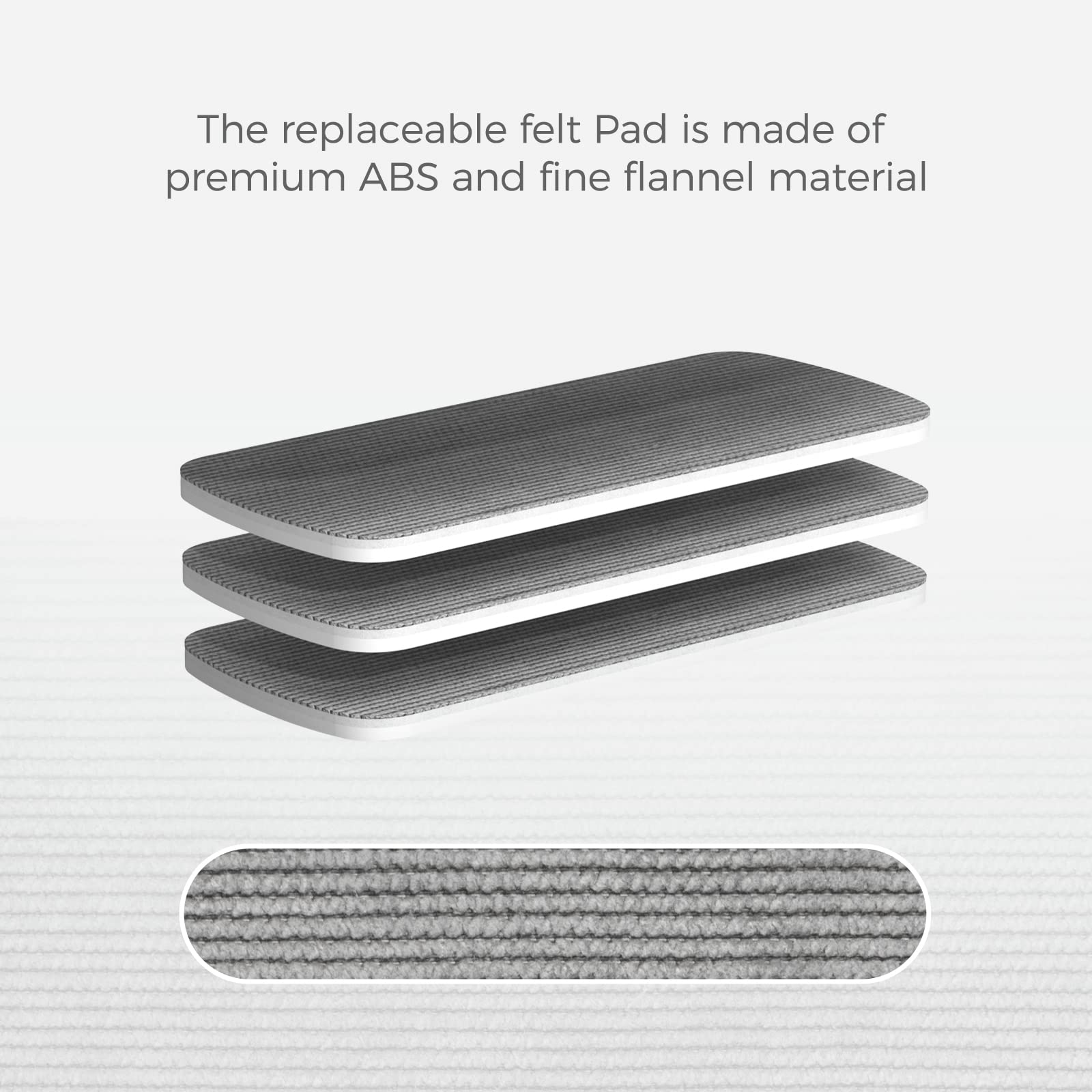 Effaceurs Magnétiques Légers Pour Tableau Blanc Avec Tampon En Feutre