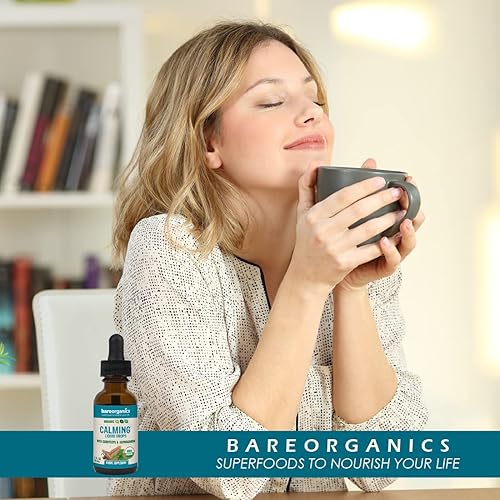 Miniatura 6 de BareOrganics Gotas líquidas de saúco, suplemento de hierbas, 1 onza (paquete de 2)