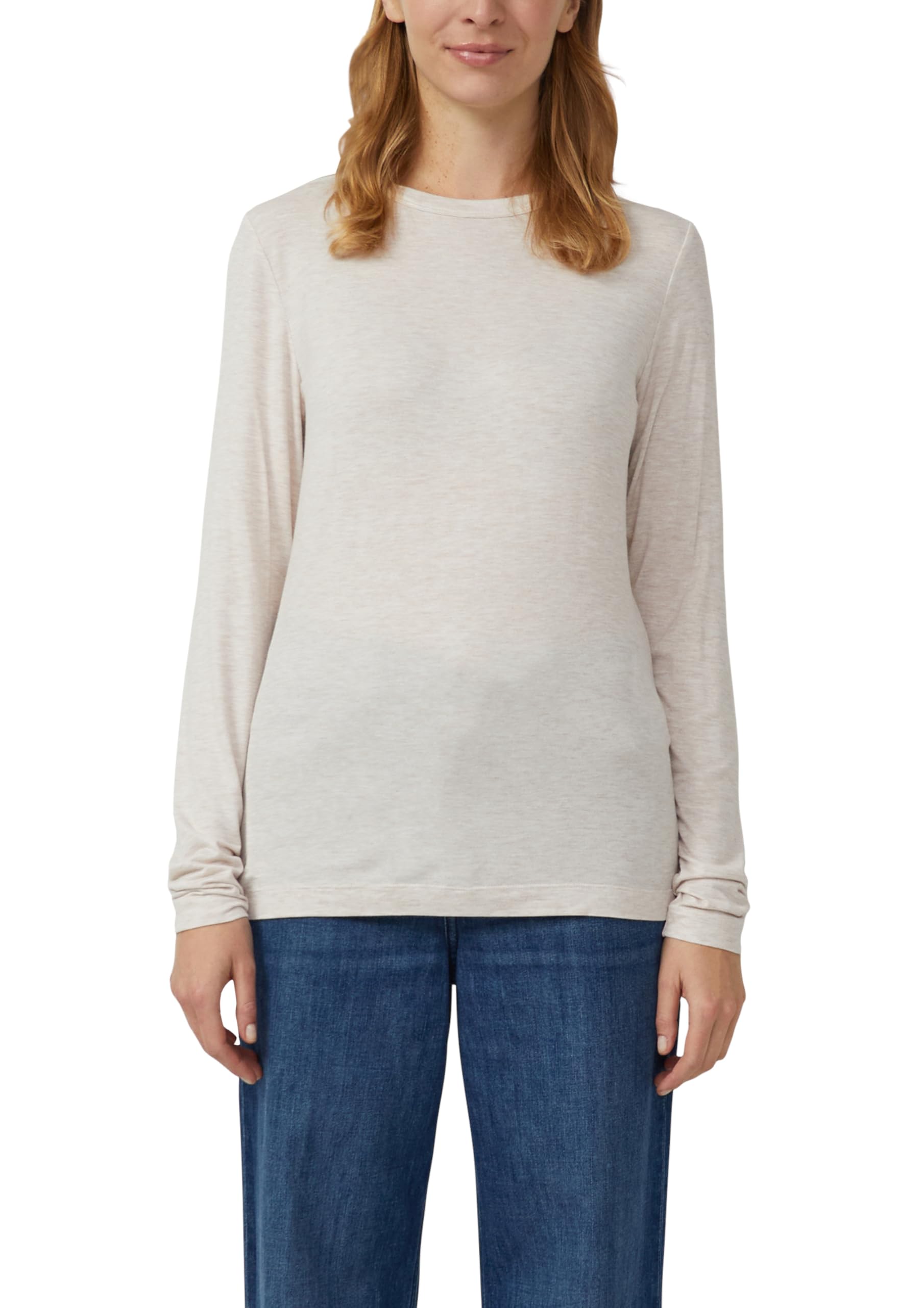 s.Oliver Feines Longsleeve aus Viskosestretch im Slim Fit