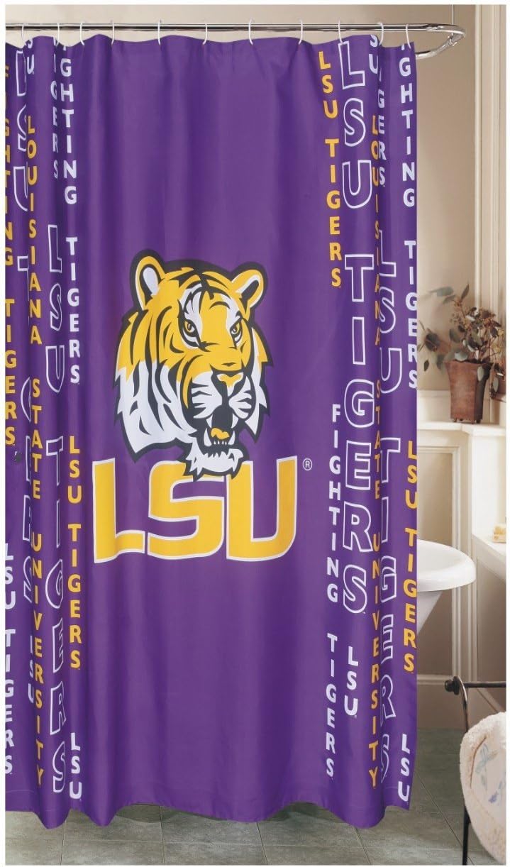 NCAA Shower Curtain NCAA Team: LSU