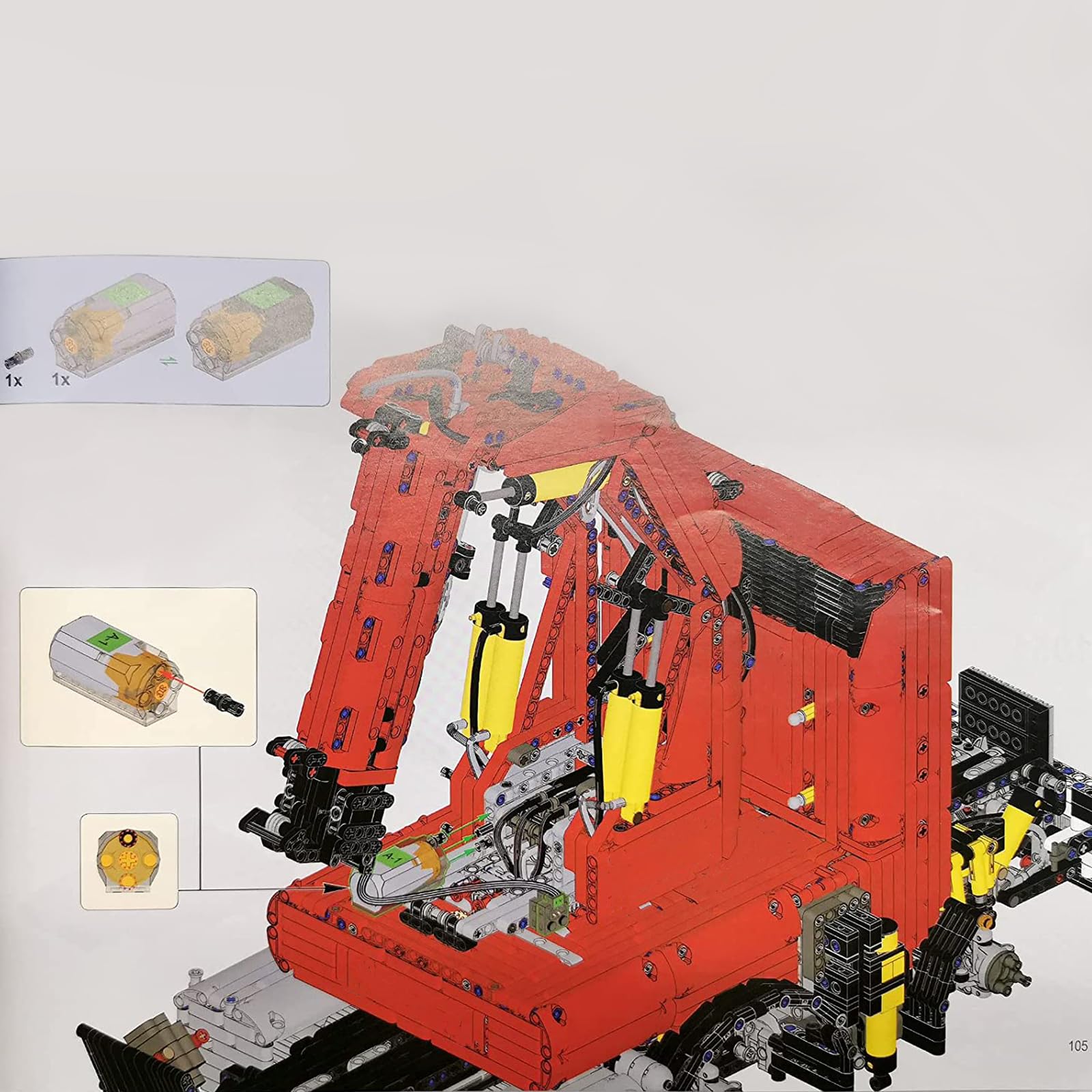 Mould King 35 pneumatische kits DIY bouwstenen speelgoed,10 soorten