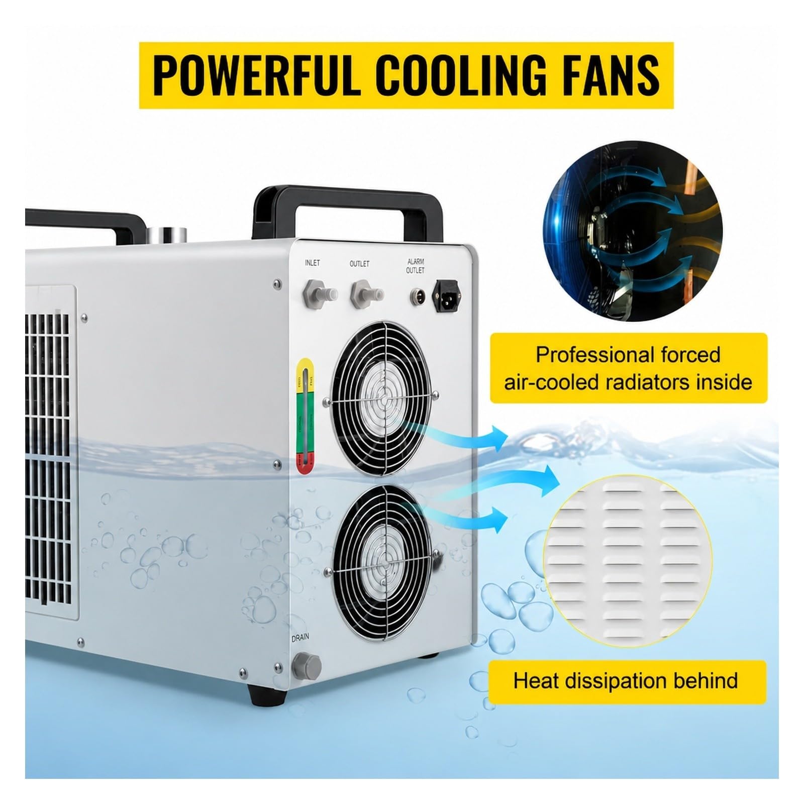 Enfriadora De Agua Industrial CW-5200