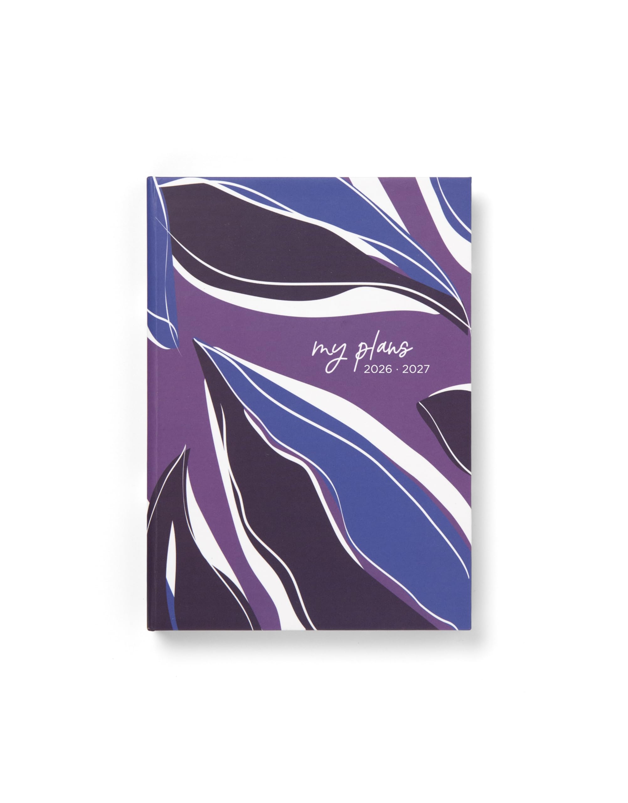 Letts of London Botanics A6 Academic 2026/2027 week to view diary - Plum 27-031925