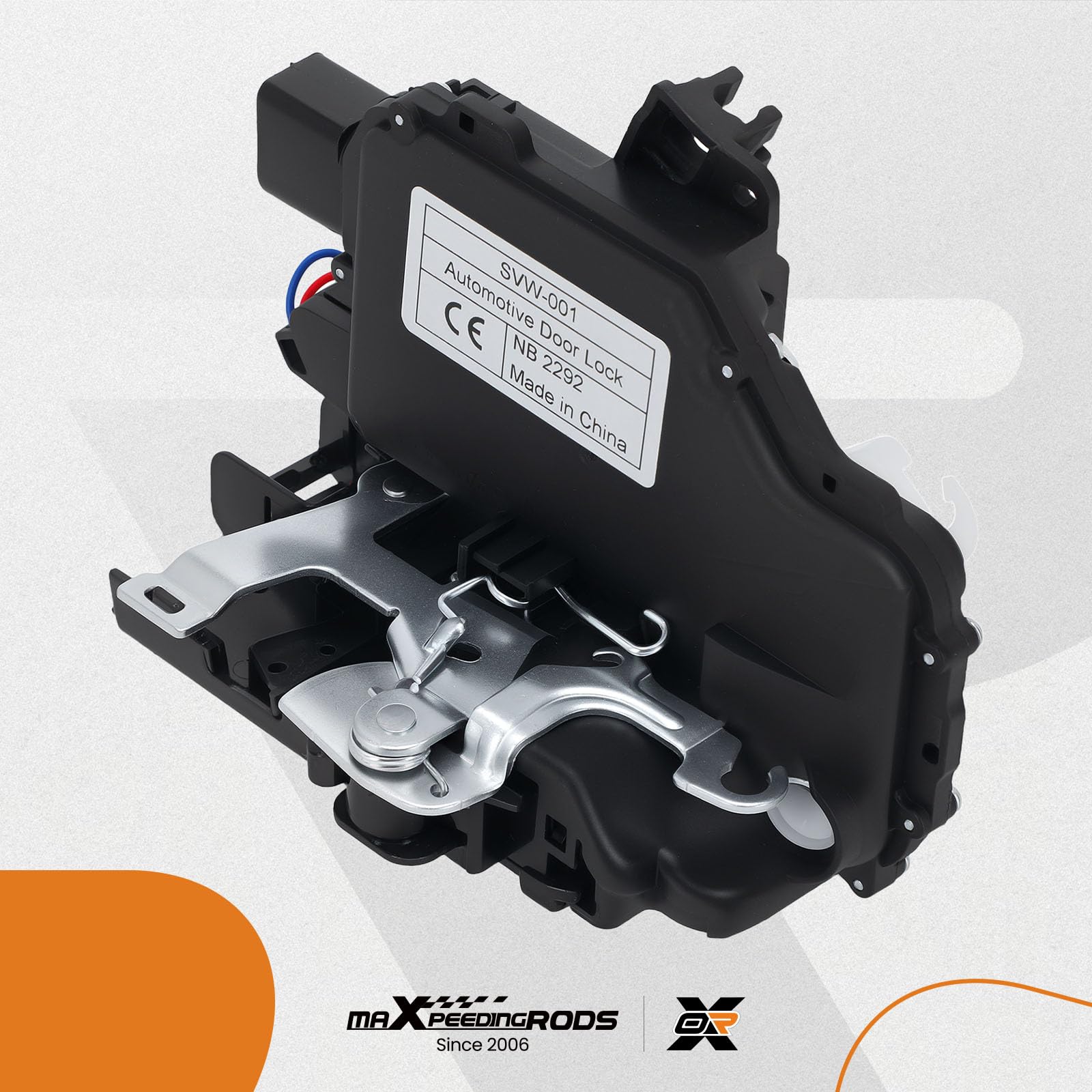 maXpeedingrods Türschloss Vorne Links Fahrerseite für VW Bora Golf IV 1J1 Polo 9N Passat 3B2 für SKODA Fabia 6Y Octavia I 1U2 für SEAT Cordoba 6L Arosa 6H Leon 1M1 mit OE 3B1837015A 6X1837013H
