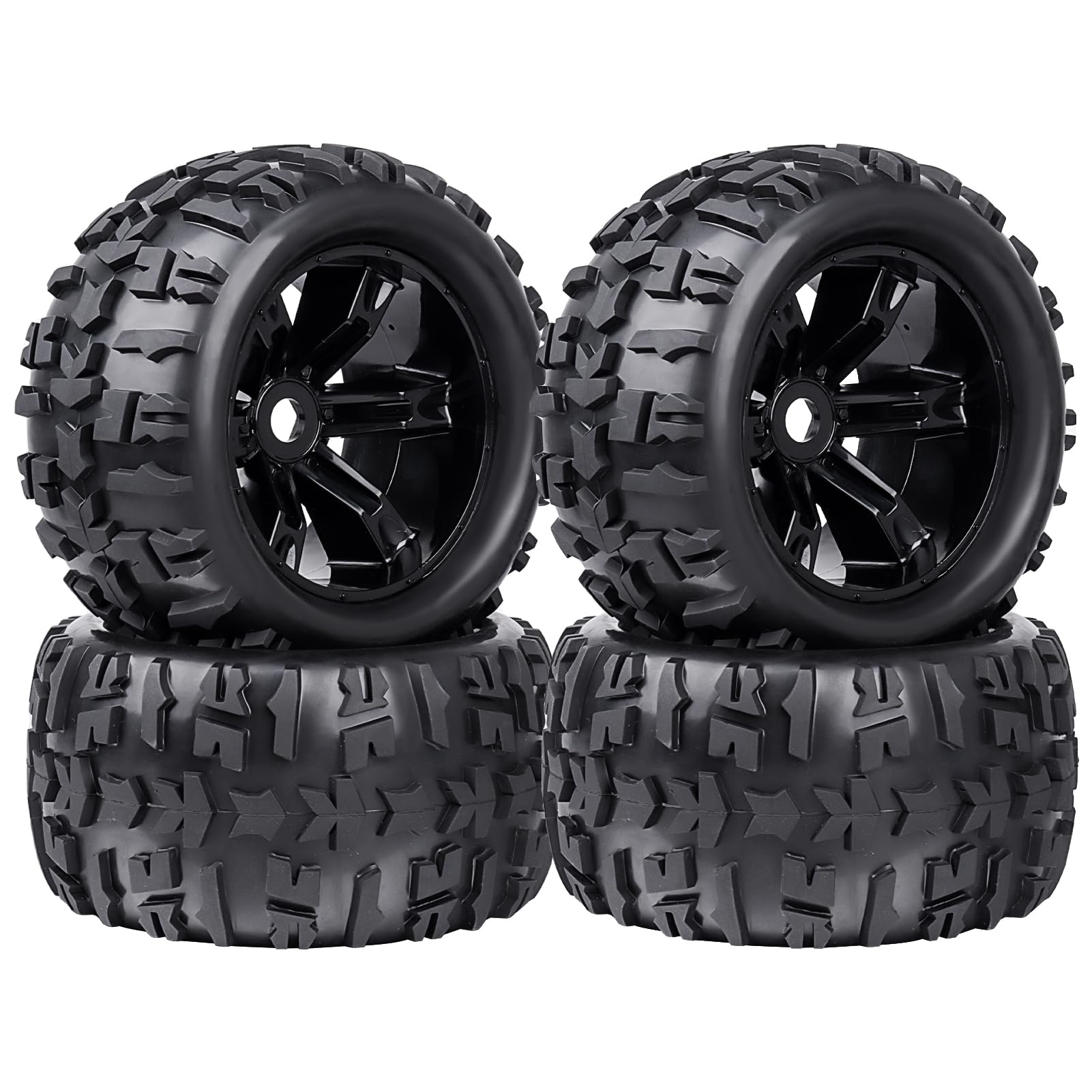 Amazon.com: HobbyPark 3.8 Pre-Glued 1/8 Monster Truck Tires Amazon.com: HobbyPark 3.8 Pre-Glued 1/8 Monster Truck Tires