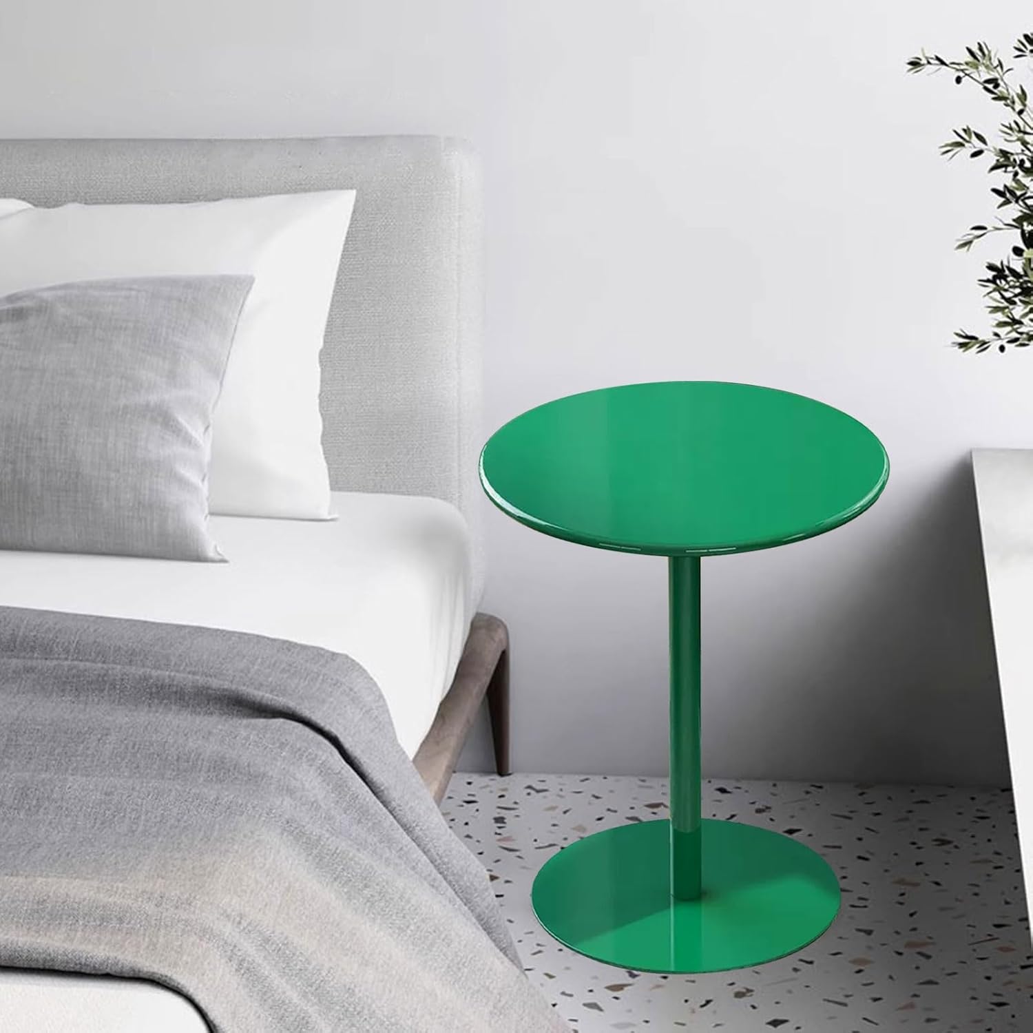 Drsyffsup Modern Round Bar Table with Metal Base，Bistro Pub Table, Cocktail Table Kitchen Dining Tables，Suitable for Home, Kitchen, Patio Bistro (Size : 70x70x72cm)