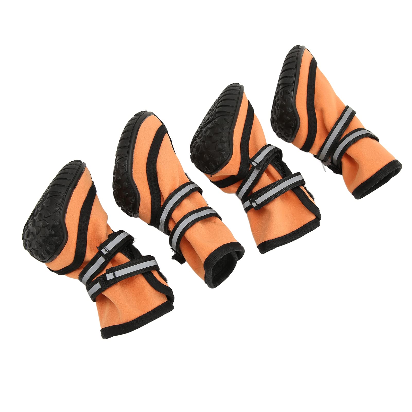 TITA-DONG Chaussures pour Chien Protège-Pattes, Bottes Respirantes pour Chien pour Chaussée Chaude D'été, Bottes Antidérapantes Confortables pour Chien avec Semelle en Caoutchouc Respirante pour(XL)