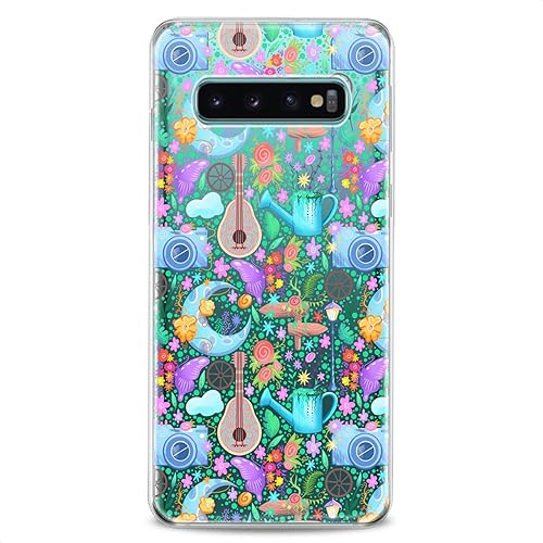 Miniatura 45 de Funda compatible con Samsung A91, A54, A52, A51, A50, A20, A11, A12, A13, A14, A03s, A02s, flexible, transparente, diseño de silicona animal, diseño