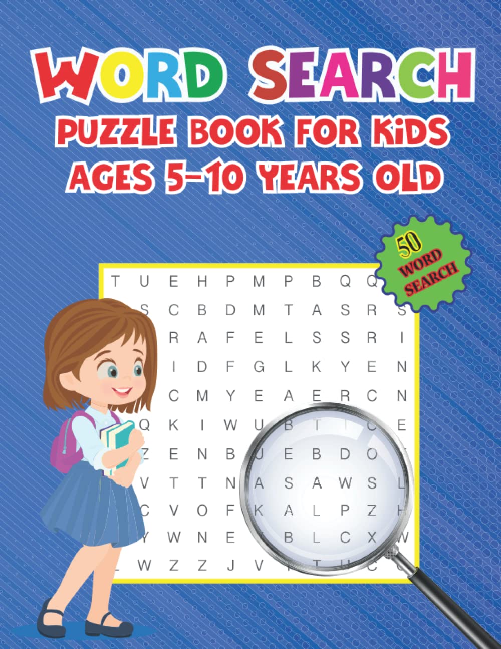50 Word Search Puzzle Book for Kids Ages 5-10 Years Old: Awesome Fun Word Search Puzzles With kids clever Brain Games | Players Word Search Puzzle ... Search 50 Sudoku And 50 Mazes Brain Games
