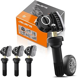 Jsueng TPMS Sensor Ford, 4 Pack Tire Pressure Monitoring System Sensor fit for Ford F150 F250 Flex Fusion Mustang, Lincoln MKX MKZ MKS MKT, 315Mhz Replaces F2GZ1A189A FR3Z1A189A GL3T1A180GB