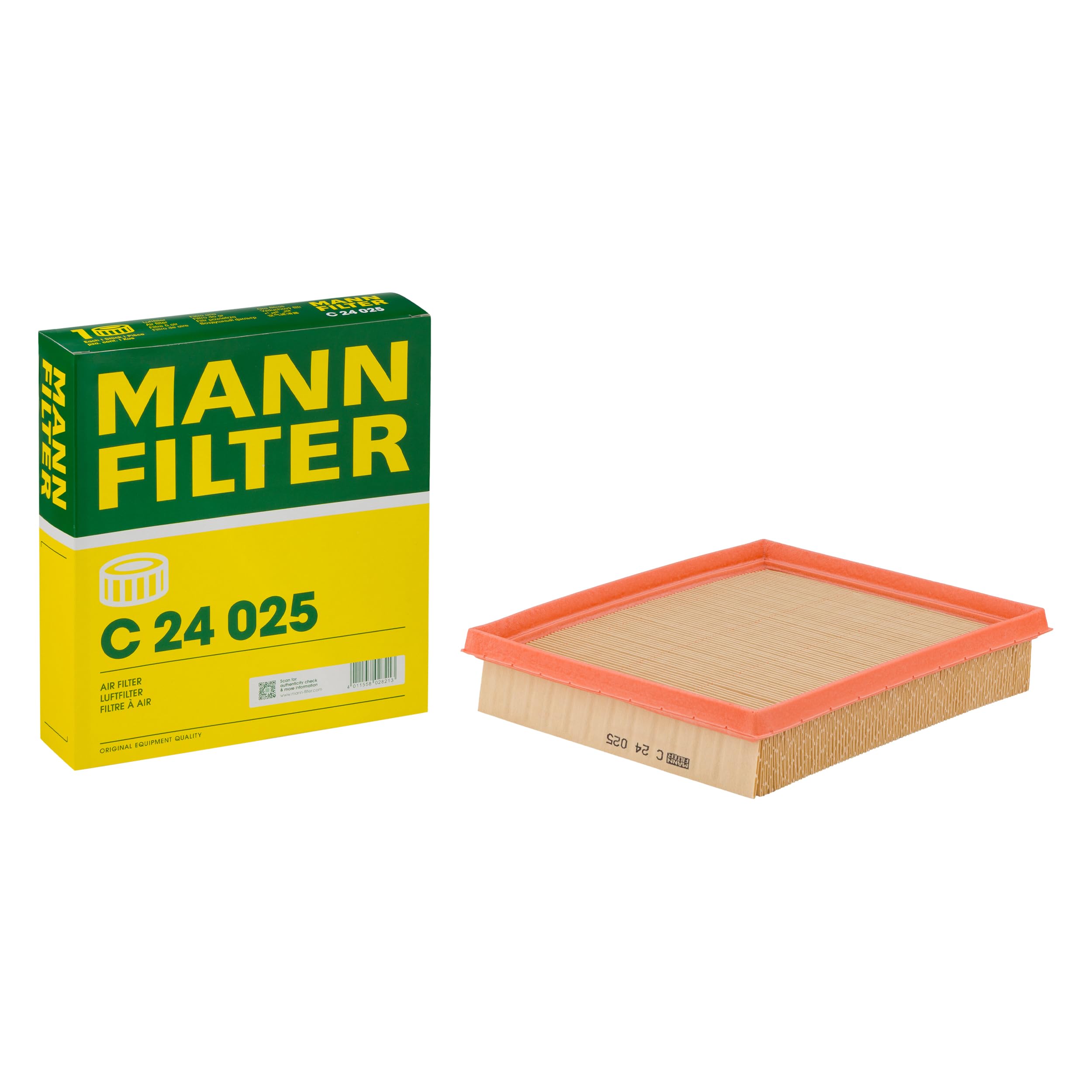 AIR FILTER C 24 025 FOR BMW 1/Van/F20/3/F3 B38B15A 1.5L 3cyl 1 Van F20 N20B20