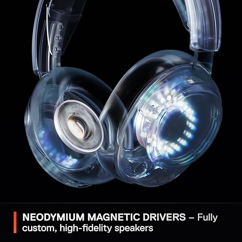 Vista 6 de SteelSeries Arctis Nova 5X Wireless Multi-System Gaming Headset — Neodymium Magnetic Drivers — 100+ Audio Presets — 60 HR Battery — 2.4GHz or BT