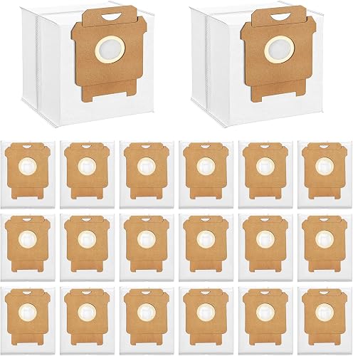 20 Pack Replacement Dirt Disposal Bags for iRobot Roomba105X,104,105,Plus 405,505,504,705 Vac,415X,705X, Vacuum Bags for Roomba Clean Base Models i1+,i3+,i4+,i5+,i7+,i8+, Combo10 j8+, j9+,s9