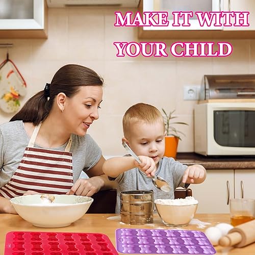 Miniatura 7 de 2 moldes de silicona de hueso de perro, antiadherentes de grado alimenticio, ideales para chocolate, dulces, gelatina y cubitos de hielo