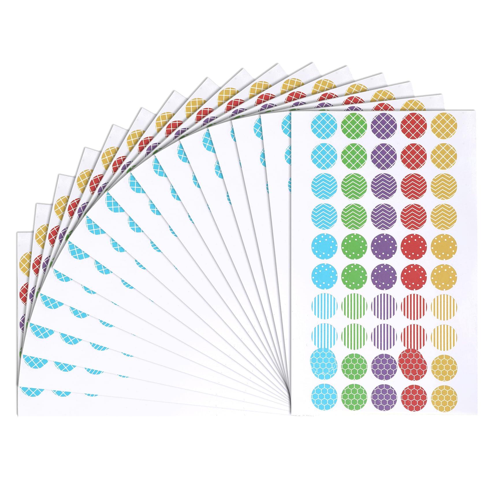 Hole Punch Reinforcement Stickers 800Pcs,Colorful,Ring Binder Hole Reinforcers for Binders&Planners,Self Adhesive Ring Protectors for Paper,Calendars & DIY,Perfect for Teachers,Students&Office Use