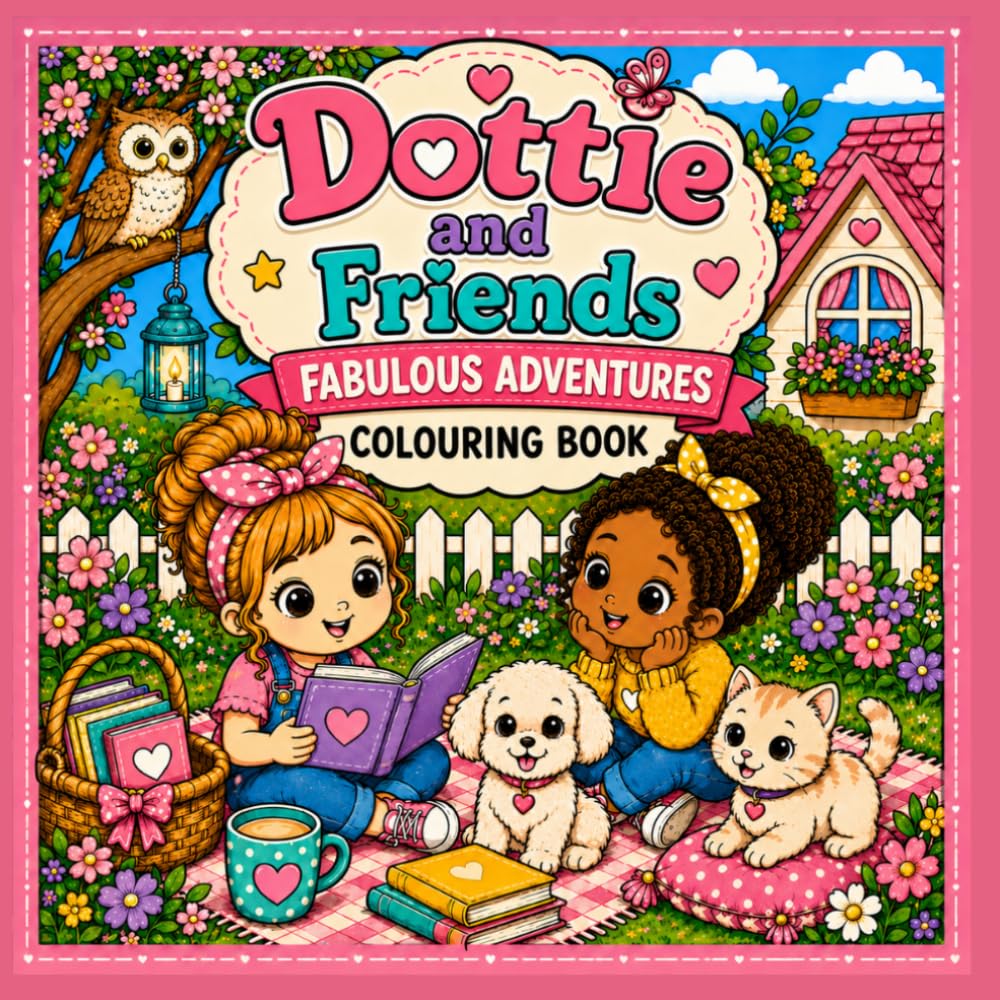 Dottie and Friends Fabulous Adventures Colouring Book