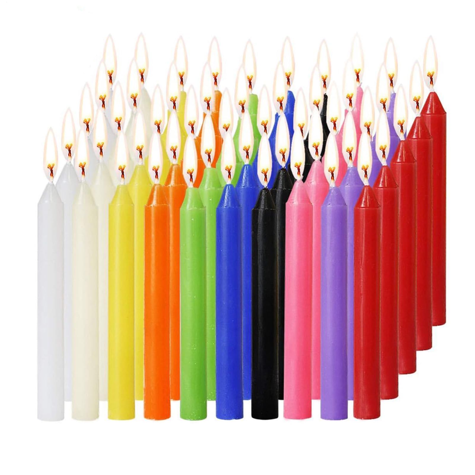 Colors Stabulz - Velas aromáticas (100 unidades, velas puñaladas