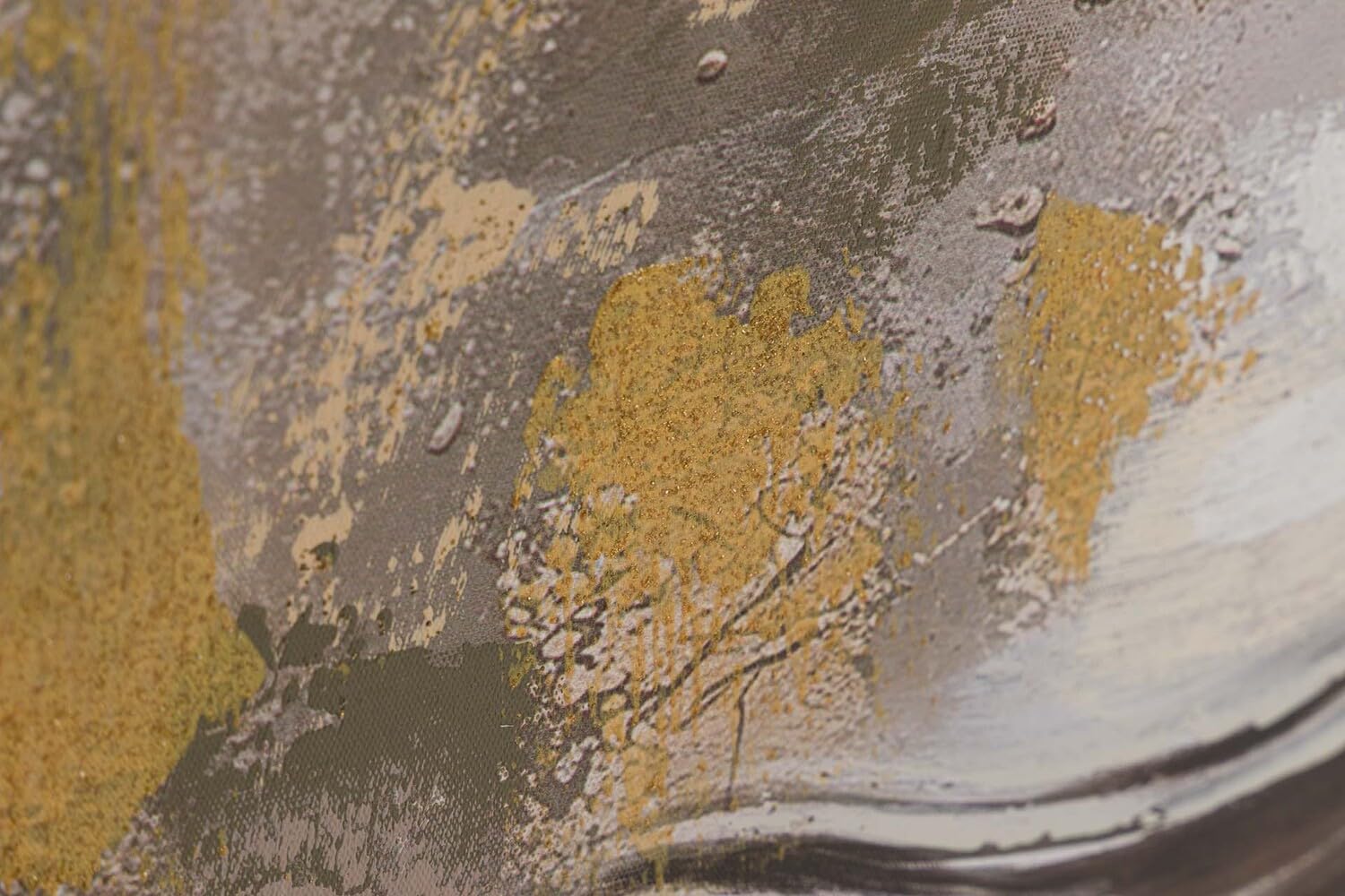 Tableau de fleurs peint à la main : set de 2 toiles d'art 80x80 cm