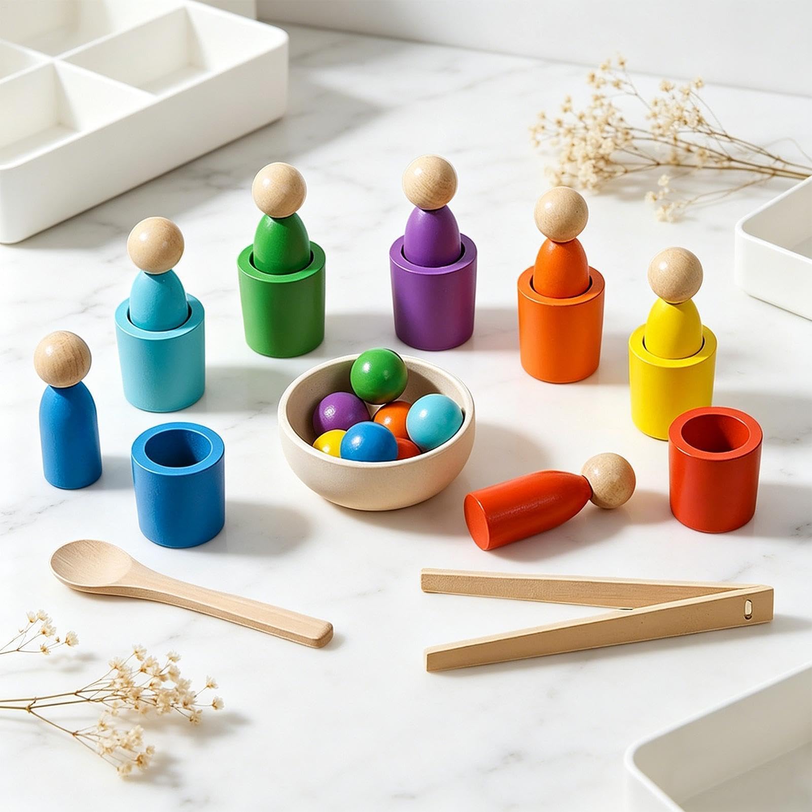 Clasificación de Colores Juguete de Motricidad Fina
