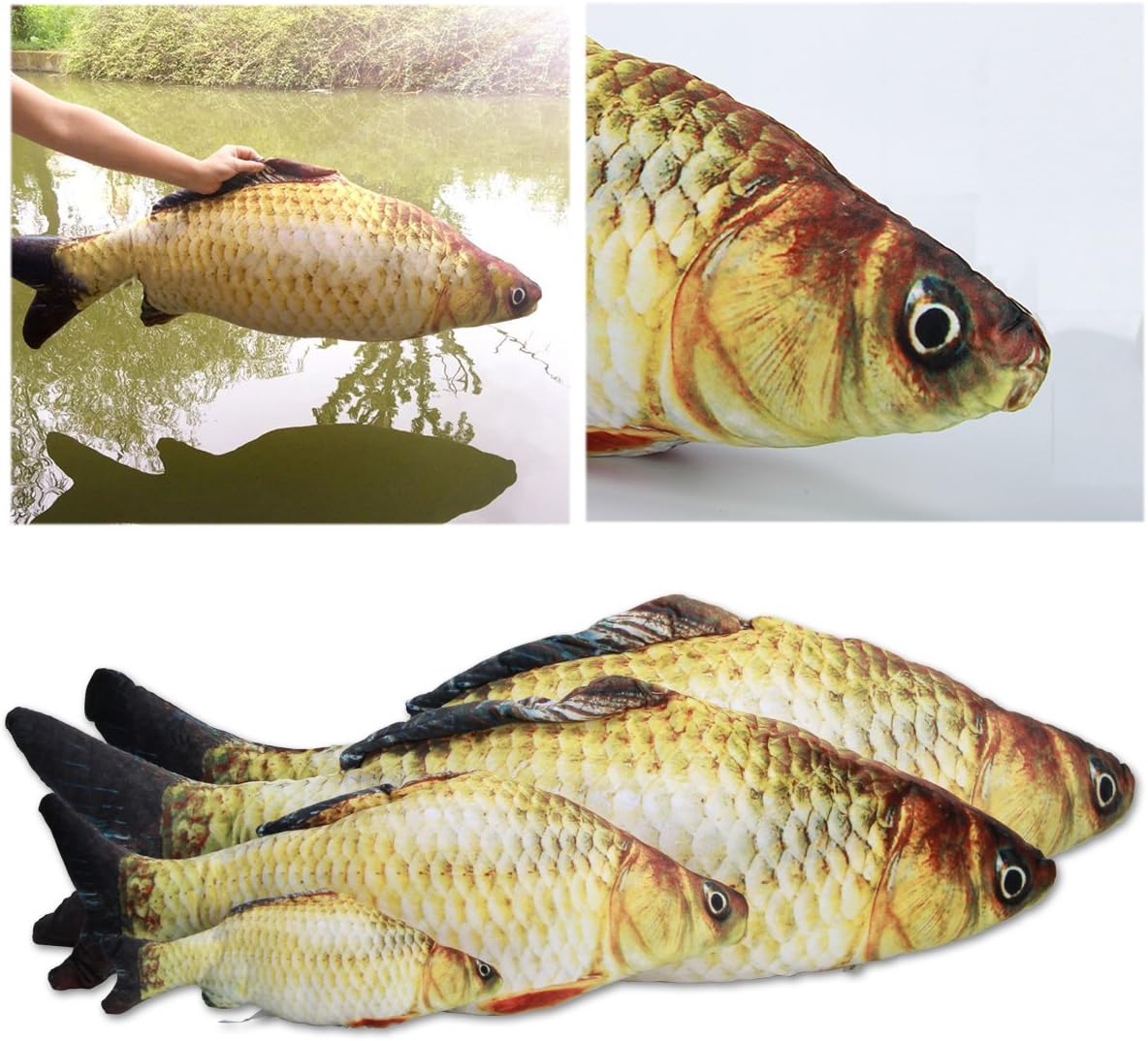 Hollazilla　魚 抱き枕 ぬいぐるみ 飾り 本物そっくり おもちゃ