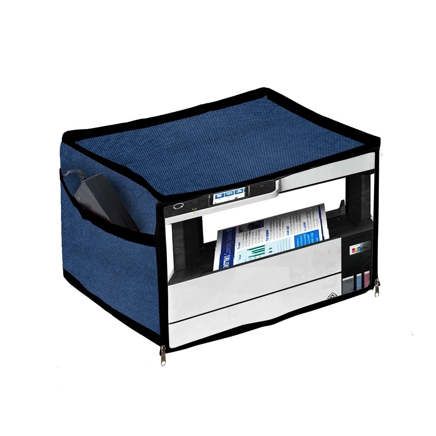 Printer Cover For Epson Eco Tank L 6490 Printer-Solid Blue Color (B0CVFRKXQY) Amazon Price History, Amazon Price Tracker