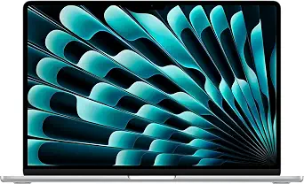 Apple 2023 MacBook Air Laptop with M2 Chip (15.3-inch, 8GB RAM, 256GB SSD, Silver)