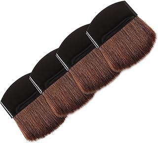 SHERCHPRY 4 brochas de maquillaje pequeñas pa...