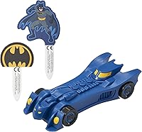 Vista 2 de DecoPac Batman Into Action DecoSet, Batman Cake Topper, Batmobile and Batman Pics 3-Piece Set