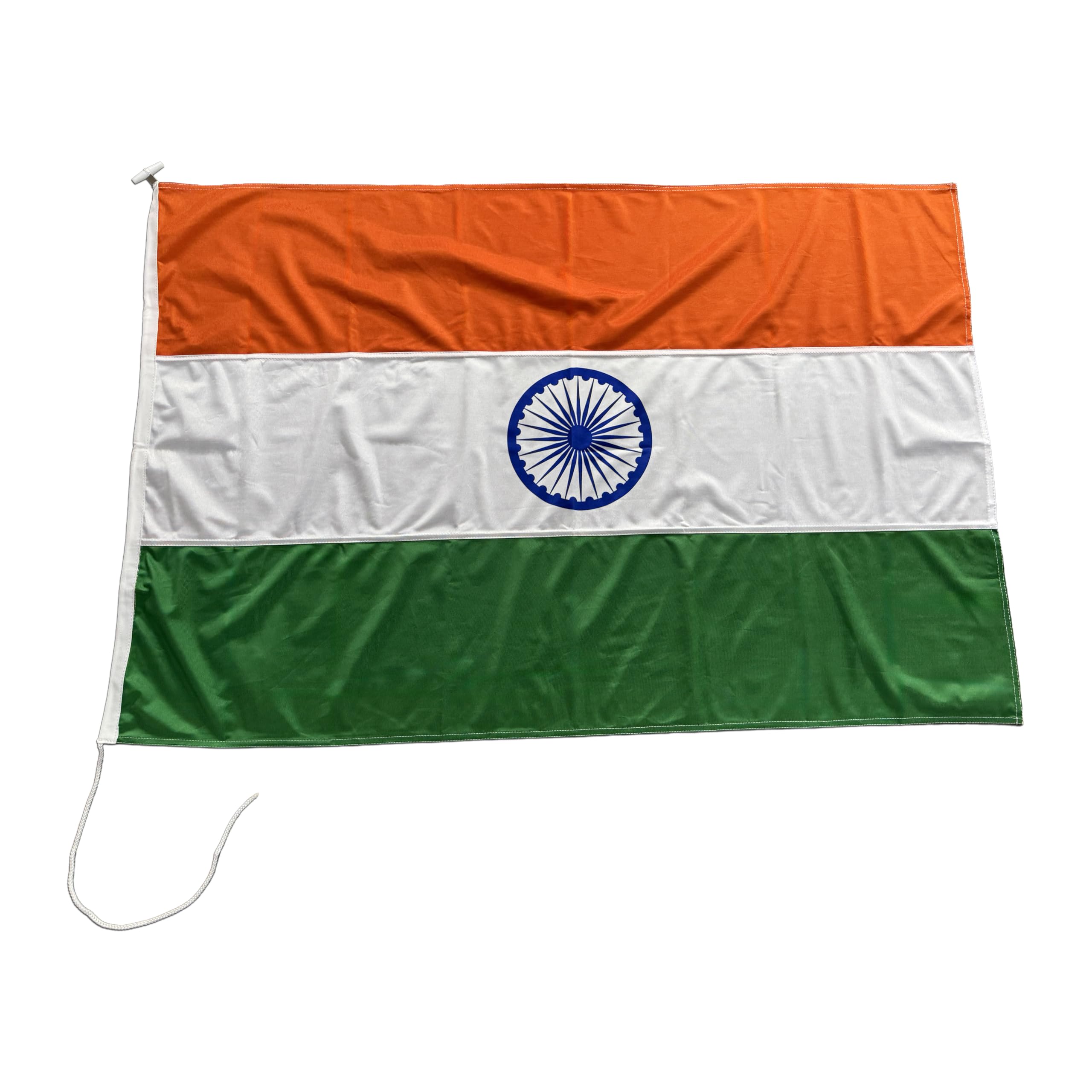 The Flag Corporation Indian National Outdoor Flag Of 4Ft X 6Ft In Knitted Polyester Hulk Knit, Multicolour-image-45