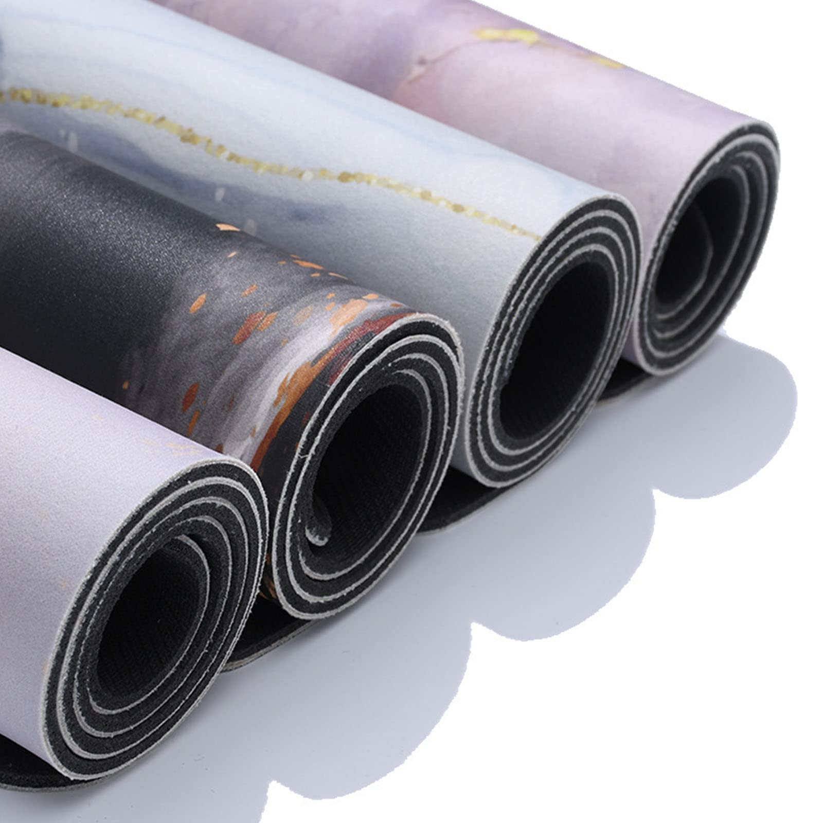Alfombra de Ducha Curvada, alfombras de baño Antideslizantes, Alfombra de baño, Alfombra de baño Antideslizante, Suave y cómoda, más fácil de secar para el Piso del baño, bañera y