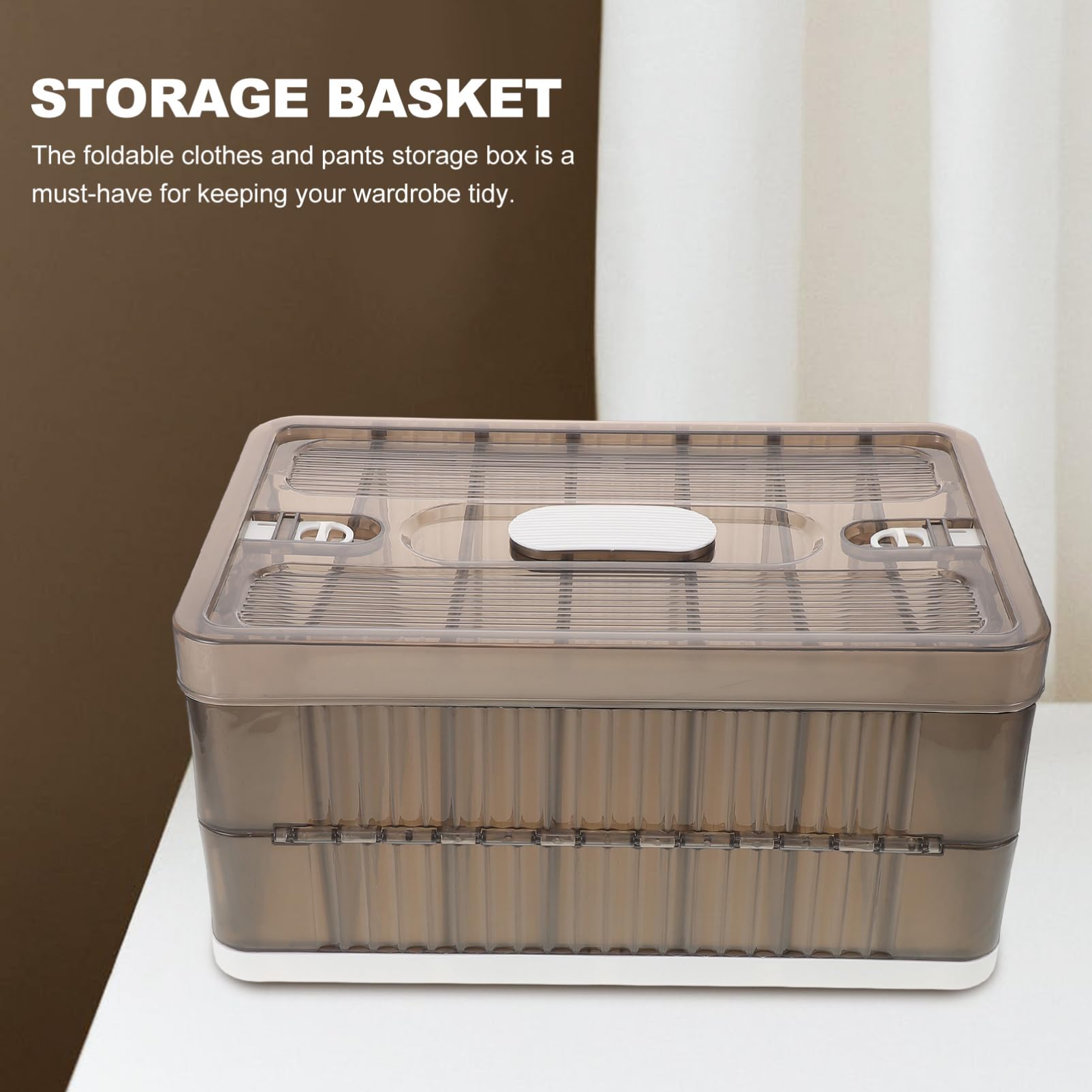 Alipis Scatola Portaoggetti Per Armadio Con 7 Griglie Organizer Pieghevole Per Vestiti Organizer Per Biancheria Intima E Cassetto Dellarmadio