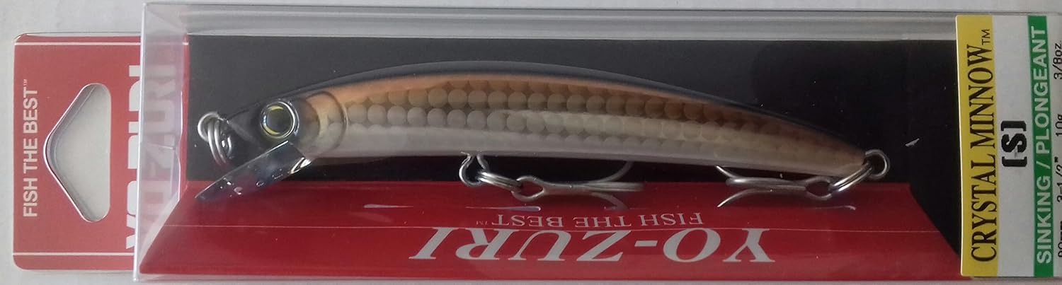 Yo-Zuri Crystal Minnow Sinking Lure : Sports & Outdoors