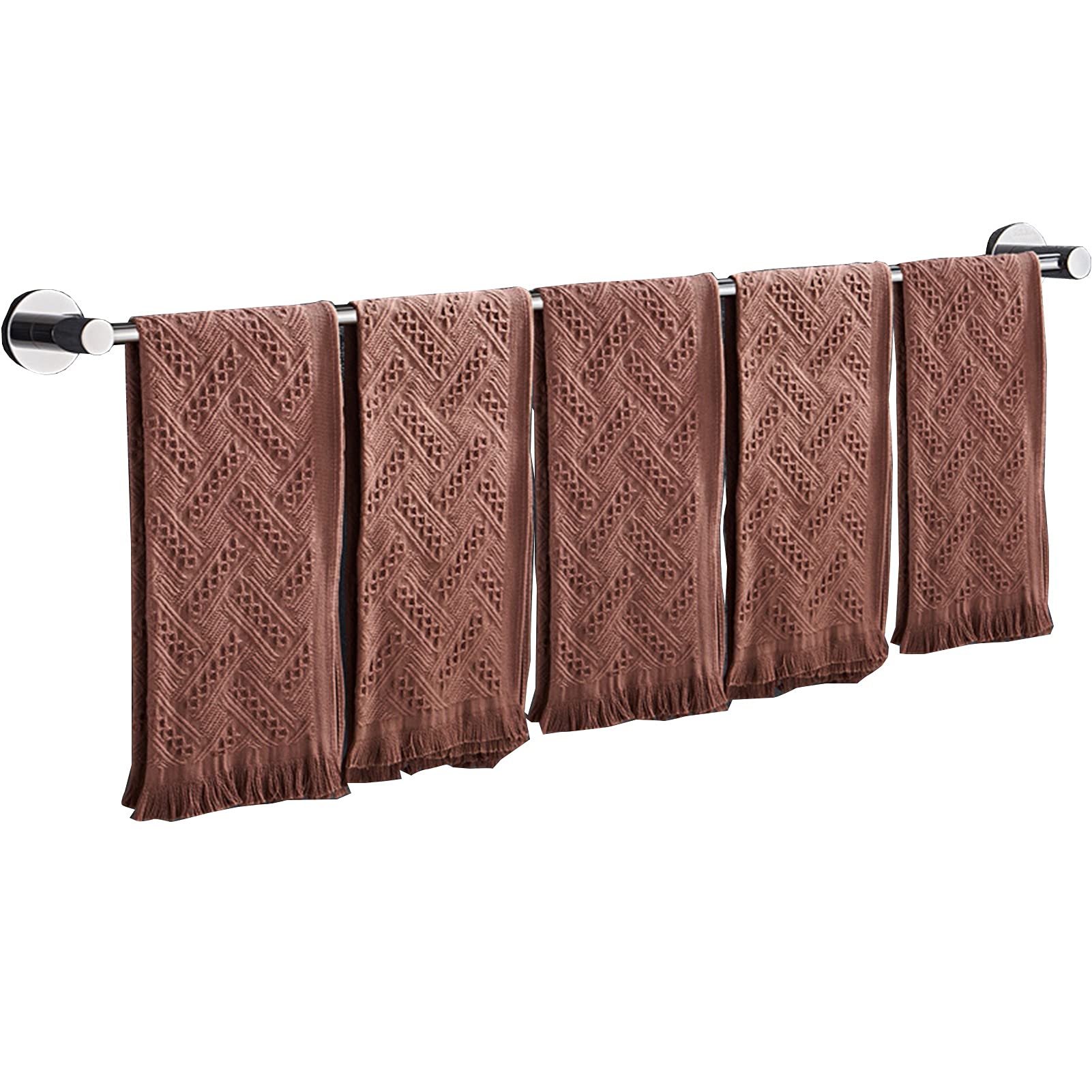 ASDFGHJL Towel Racks for Bathroom Space Saving Simplicity Multifunctional Durable Modern Towel Rail Wall Mounted Stainless Steel Towel Holder Kitchen Accessories Easy to Clean Shower Towel Holder/Onec