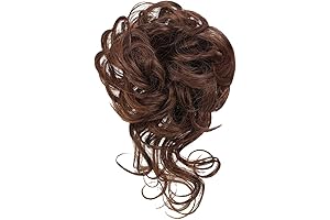 High-Resilience, Anti-slip Hair Bun Wig for Effortless Knotting