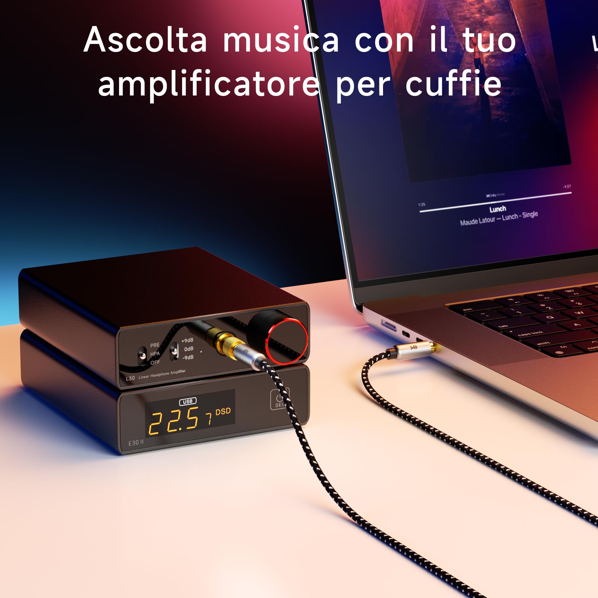 Cable Matters Confezione da 5 adattatori per cuffie 3,5 mm a 6,35 mm AUX jack