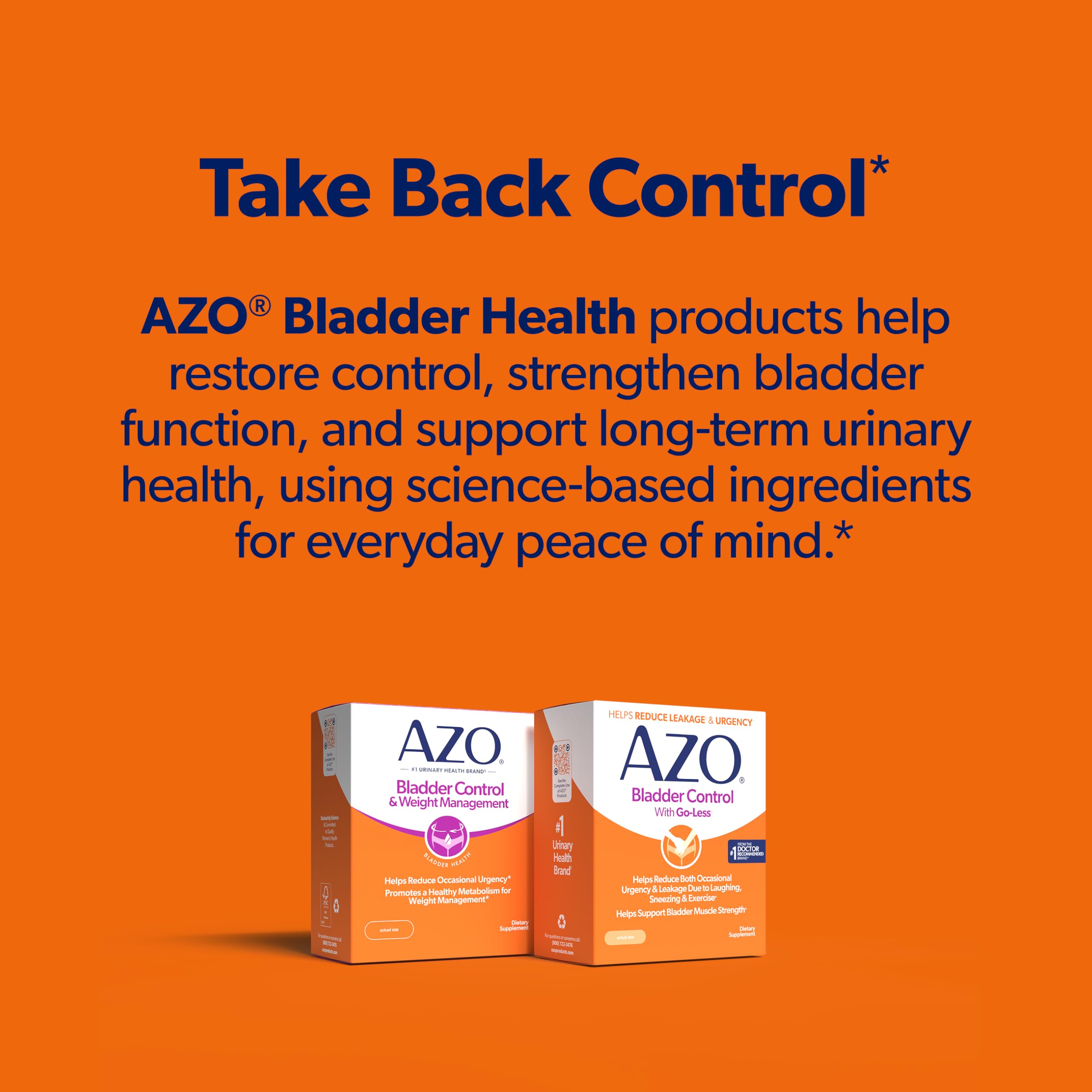 AZO Bladder Control with Go-Less Daily Supplement for Men & Women, 72 Ct — Amazon image 5