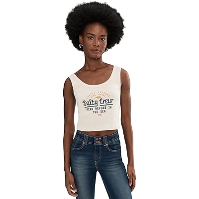 Salty Crew Unscripted Tank off-white