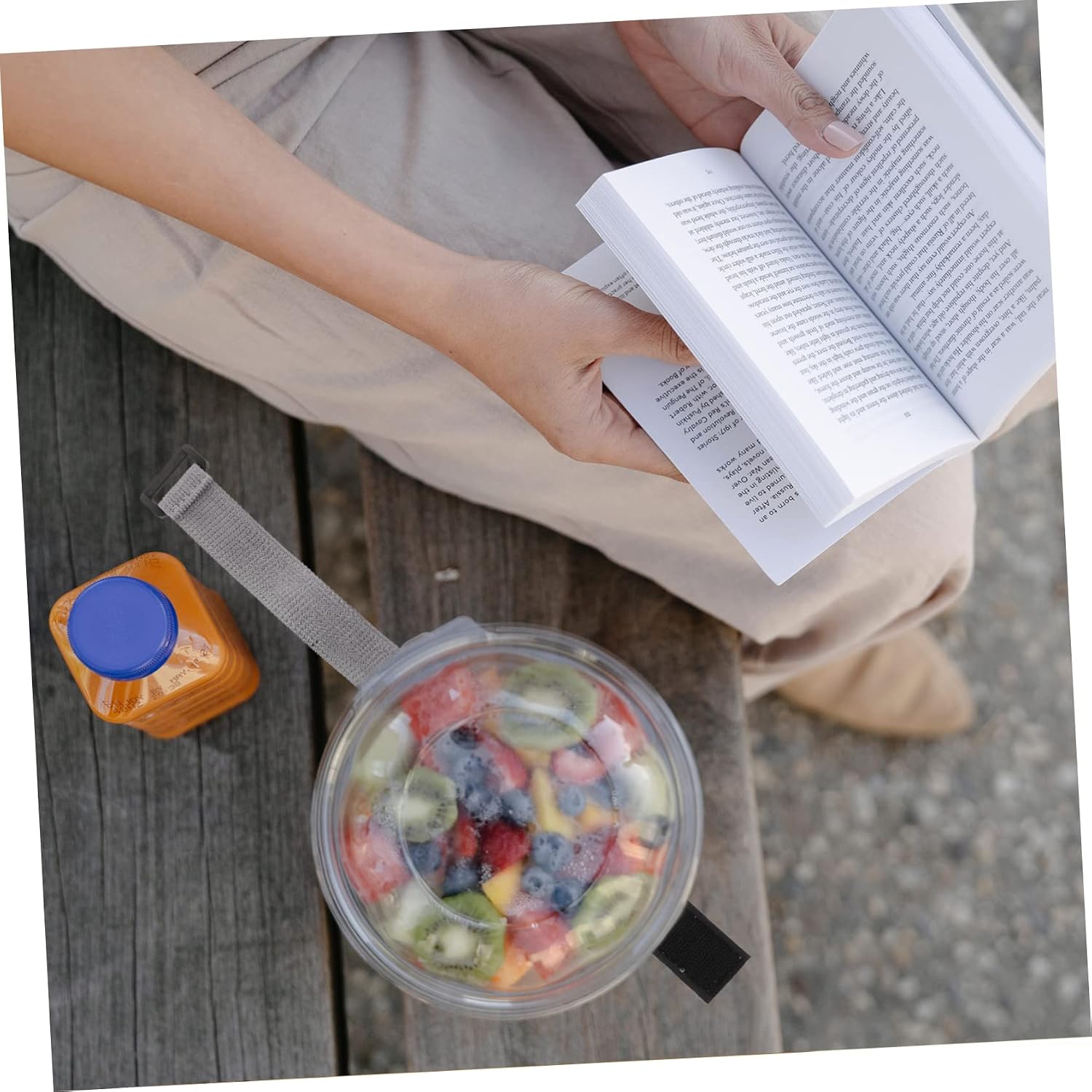 6pcs Elastic Lunch Box Fixed Straps Grey Practical Bands for for School Work Travel and Outdoor Activities
