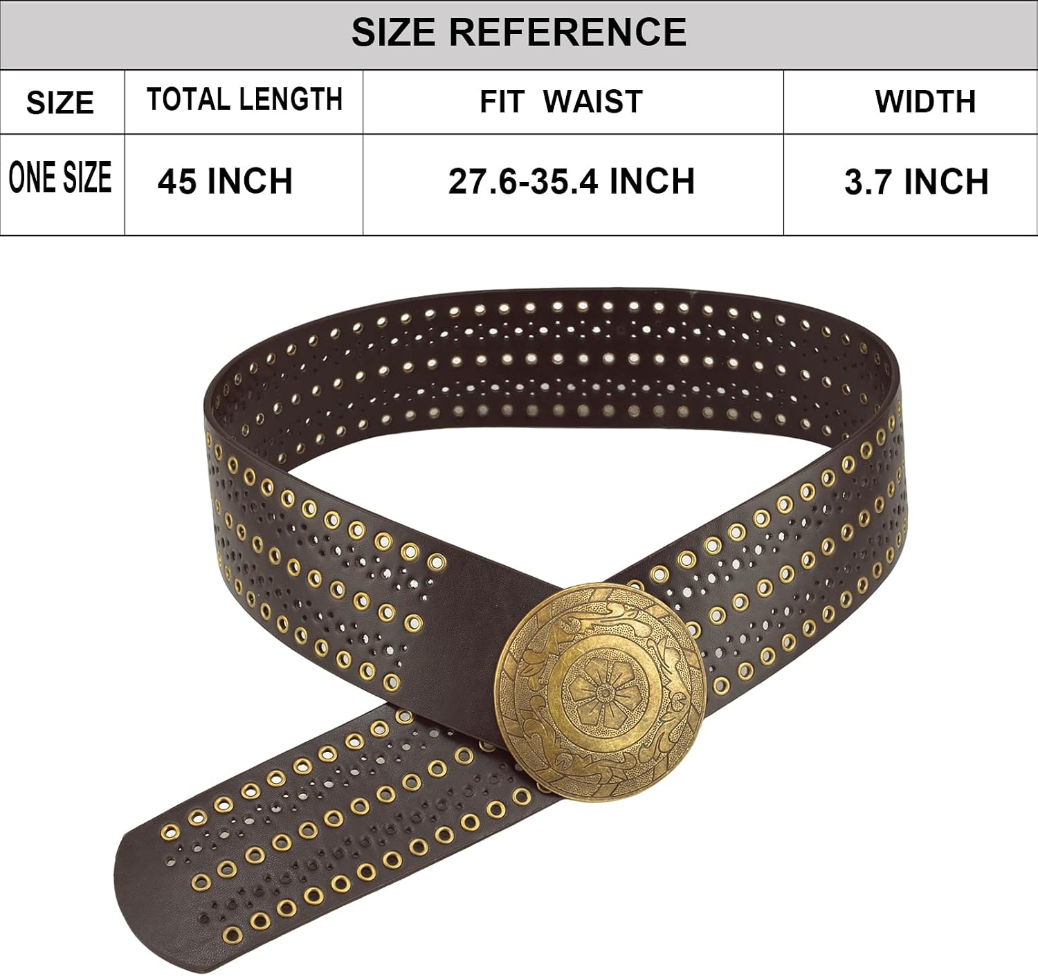 ILuvatar Women's Bohemian Style Rope Braid Waist Belt U33