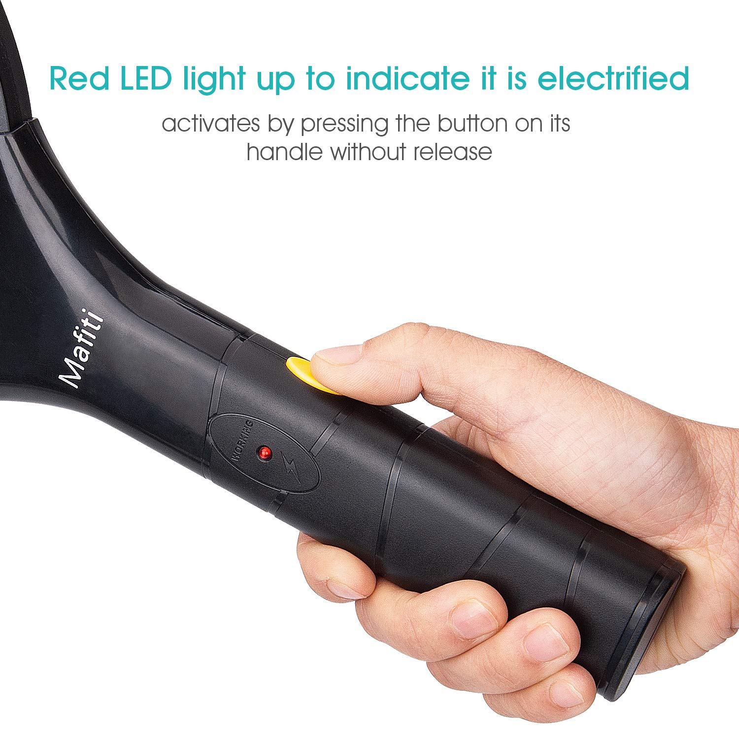 Acchiappa Mosche Elettrico Set Di 3 Racchette Elettriche Anti-zanzare - Lunghezza 46 Cm, Per Eliminare Insetti In Modo Sicuro Dispositivo Anti Insetti - Foto 3