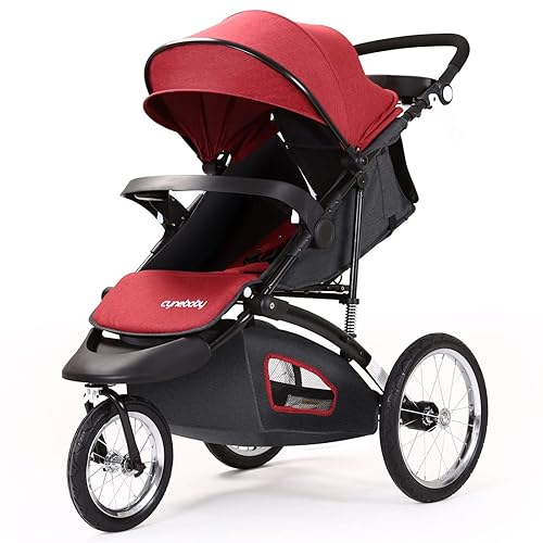 Cochecito de jogging Fold City Travel Citi Jog Cochecitos de bebé para niños pequeños, cochecitos de bebé compactos urbanos ultraligeros para