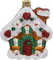 Vista 43 de Adornos de cristal soplado CDL de 3" en forma de perro para árbol de Navidad (3", Cocker Spaniel G03)