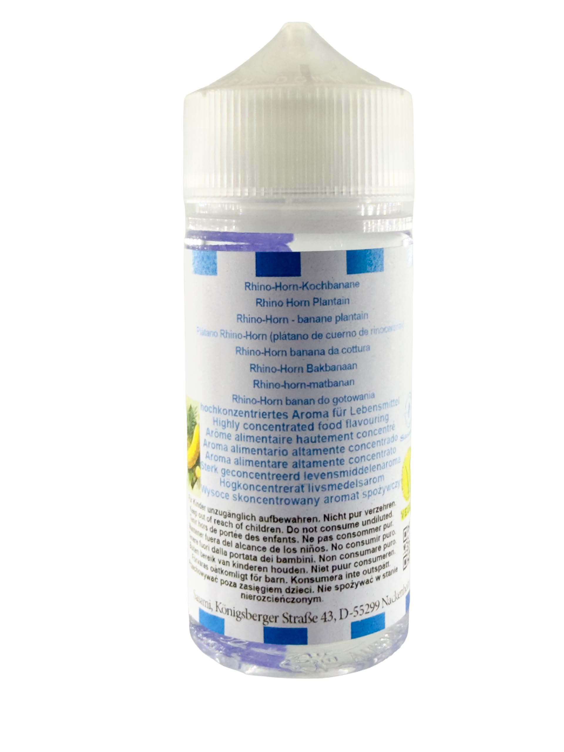 Rhino-Horn-Kochbanane Aroma Konzentrat - Vegan - Sasami - 100ml